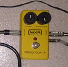 A distortion pedal for guitar